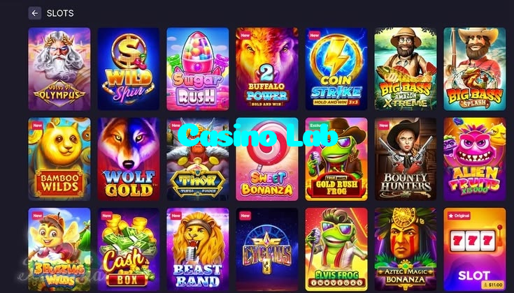 Casino Lab خوش آمدید بونس +600% پیشکش موبائل ایپ کے پروموشن سیکشن میں دکھائی دیتی ہے۔